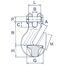  Verkürzungselemente Verkürzungshaken mit Gabelkopf, mit Sicherung CARTEC® Verkürzungshaken(Gabelkopf und Sicherung), GK8, 10 mm 12401381