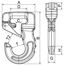  Rundschlingenhaken CARTEC® Rundschlingenhaken, GK8, 4 t 12401439