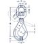  Haken Self-Locking-Haken mit Wirbel CARTEC® Self-Locking-Haken(Wirbel), GK8, 6 mm 12401457