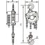  Handhebezüge ohne Überlastsicherung Mehrpreis je 1 m Hub für McBULL® Handhebezug, 0,5 t 12398571