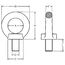  Ringschrauben, variabel CARTEC® Ringschraube (variabel), GK8, M16, 1000 kg (90°)/4000 kg (0°) 12403438