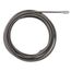  Elektrowerkzeug Systemzubehör Rohrreiniger Milwaukee Spirale mit Innenseele und Keulenkopf 8 mm x 7,6 m 12439839