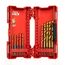  HSS G Tin Milwaukee Metallbohrer-Satz SHOCKWAVE HSS-G RED HEX Titan 1/4", 10-tlg. Set 12441055