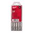  Beton und Stein SDS-Plus Milwaukee Hammerbohrer SDS-plus Set 5-tlg., 5/6 x 110 mm, 6/8/10 x 160 mm, Kunststoffbox 12440601