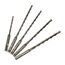  Beton und Stein SDS-Plus Milwaukee Hammerbohrer SDS-plus Set 5-tlg., 5,5 x 110 mm, 5,5/6/7/8 x 160 mm, Kunststoffbox 12440602