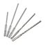  Beton und Stein SDS-Plus Milwaukee Hammerbohrer MX4 SDS-plus Set 5-tlg., 5,5 x 110 mm,5,5/6/7/8 x 165 mm, Kunststoffbox 12440466