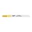  Wood and Plastic Milwaukee Stichsägeblatt Holz splitterfreie Schnitte Bi-Metall 75 x 2,5 mm T101BF (5 Stk.) 12442303