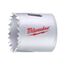  Bi-Metall Contractor Lochsägen Milwaukee Bi-Metall Lochsäge 43 mm Contractor 12441832