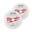  Kreissägeblätter für Kapp- und Gehrungssägen Milwaukee Sägeblatt Twin Pack 216 x 48Z/60Z-2-tlg. 12442381
