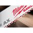  Abbruch: Holz mit Nägeln Milwaukee Säbelsägeblatt Demontage a25THE AX 150x5 mm, 25er Pack 12442420
