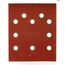  Schleifen Exzenterschleifer Milwaukee Schleifpapier für Schwingschleifer 115 x 140 mm K80 (10 Stk.) 12442687