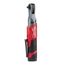  Ratschen Milwaukee Akku-Ratsche M12FIR38-201B, 1 Akku, Werkzeugtasche 12442942