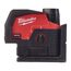  Akkugeräte Laser Milwaukee Kreuzlinienlaser mit Lot M12CLLP-301C, 1 Akku, Transportkoffer 12442845