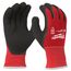  Persönliche Schutzausrüstung Arbeitshandschuhe Milwaukee Kälteschutzhandschuh FLEX Cut Winter Klasse 1/A, Gr. 8 rot-schwarz, 1 Paar 12443569