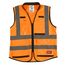  Warnschutzwesten Milwaukee Premium Warnschutzweste, Gr. S-M orange 12443446