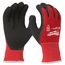  Persönliche Schutzausrüstung Arbeitshandschuhe Milwaukee Kälteschutzhandschuh FLEX Cut Winter Klasse 1/A, Gr. 7 rot-schwarz, 1 Paar 12443568