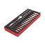  Schaumstoffeinsätze Milwaukee 3/8" Ratschen+Nüsse Einlage 32-tlg. 12443413