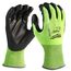  Persönliche Schutzausrüstung Arbeitshandschuhe Milwaukee Schnittschutzhandschuh Touchscreen Klasse 4/D HI-VIS Gr. 7 12443558