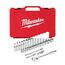  Ratschen- und Steckschlüssel-Sets Milwaukee 3/8" Ratschen- und Steckschlüsseleinsatz Set 32-tlg. metr. 12444100