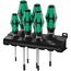  Schraubendreher-Sätze Wera 367/6 TORX Schraubendrehersatz Kraftform Plus TORX + Rack, 6-teilig 12451926