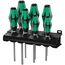  Kraftform Plus – Serie 300 367/7 TORX HF Kraftform Plus Schraubendrehersatz mit Haltefunktion + Rack, 7-teilig 12452092