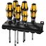  Kraftform Plus – Serie 900 932 S/6 Schraubendrehersatz Kraftform Wera: Der Schraubmeißel + Rack, 6-teilig 12452391