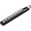  Zyklop Knarren Zubehör, 1/4" Belt A 3 TORX HF Zyklop Bitnuss-Satz TORX, mit Haltefunktion, 1/4"-Antrieb, 9-teilig 12453225