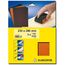  KLINGSPOR Schleifbogen PL 31 B, 230 x 280 mm PL 31 B Bogen 230 x 280 mm Korn 60 SB-verpackt im Reiter 5er Pack 12458968