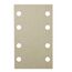  KLINGSPOR Schleifpapier PS 33 BK, kletthaftend PS 33 BK Streifen kletthaftend 80 x 133 mm Korn 400 Lochform G18 12459558