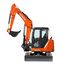 Hitachi Mini Bagger Hitachi ZX 65 USB-6 12465997