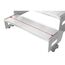  Arbeitspodeste & Tritte Hymer Industrietritt, Grundmodul, Stufenbreite 600 mm, 4 Stufen, Standhöhe 0,80 m 12378294