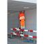  Sprossenleitern Hymer Sprossenstehleiter, beidseitig begehbar, 2x16 Sprossen, Länge 4,65 m 12378435