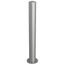  Edelstahlpfosten Edelstahlpfosten Ø 102 mm ortsfest, für Dübelbefestigung mit Bodenplatte Ø 180 x 6 mm ohne Verschluss 12467234