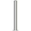  Edelstahlpfosten Edelstahlpfosten Ø 102 mm ortsfest, für Dübelbefestigung mit Bodenplatte Ø 180 x 6 mm ohne Verschluss 12467234