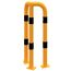 Sperrbügel Rammschutzbügel 90° gleichschenklig Stahlrohr Ø 76 mm gelb / schwarz Gesamtbreite: 350 mm Höhe Überflur: 1150 mm 12467285