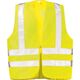  Arbeitskleidung Wica Tex *MAX* TEXTIL-WARNWESTE MIT SCHULTERREFLEX, GELB Gr.  2-L (54/56) 12394569