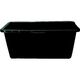  Schaufel/Besen etc. Mörtelkasten | 65 l, Schwarz, 720 x 385 x 290 mm | Für kleinere Betonmengen 12463485